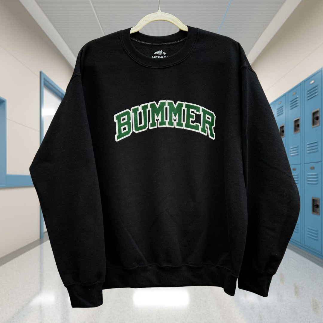 BUMMER ALUM SWEATSHIRT BLACK