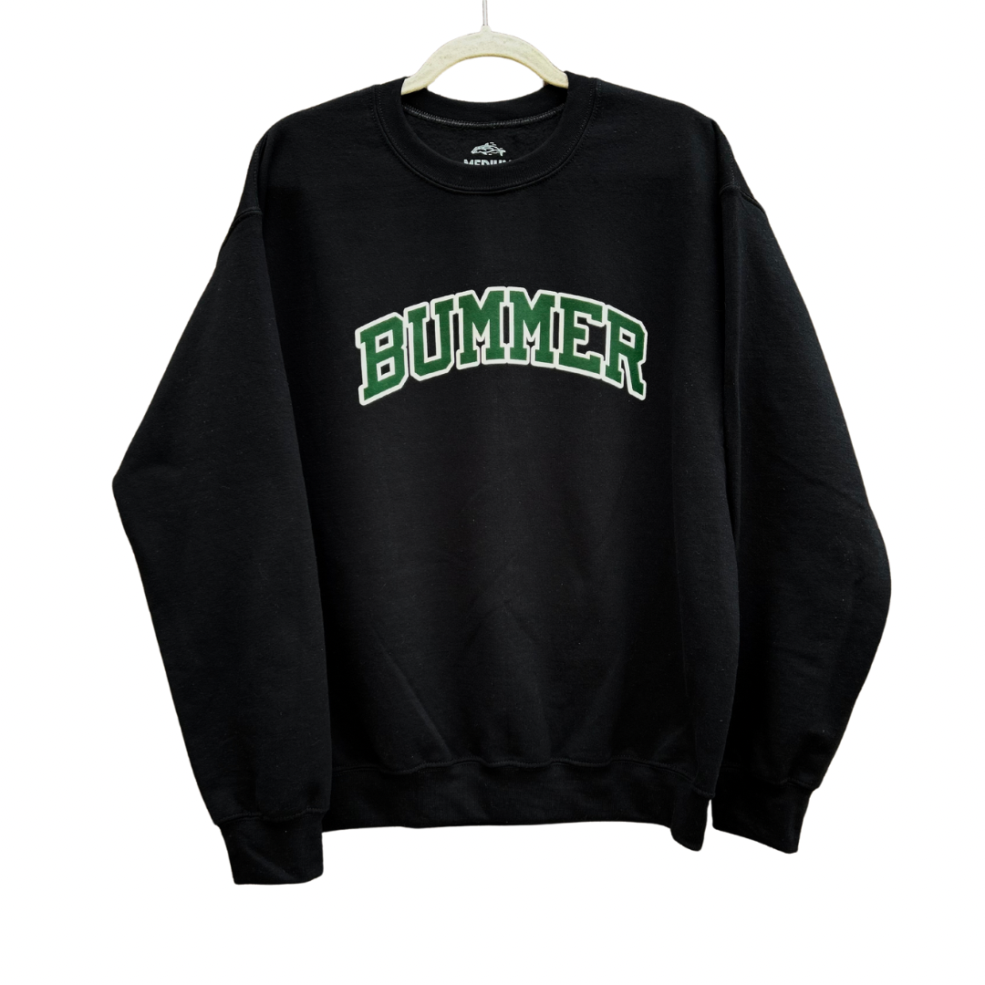 BUMMER ALUM SWEATSHIRT BLACK